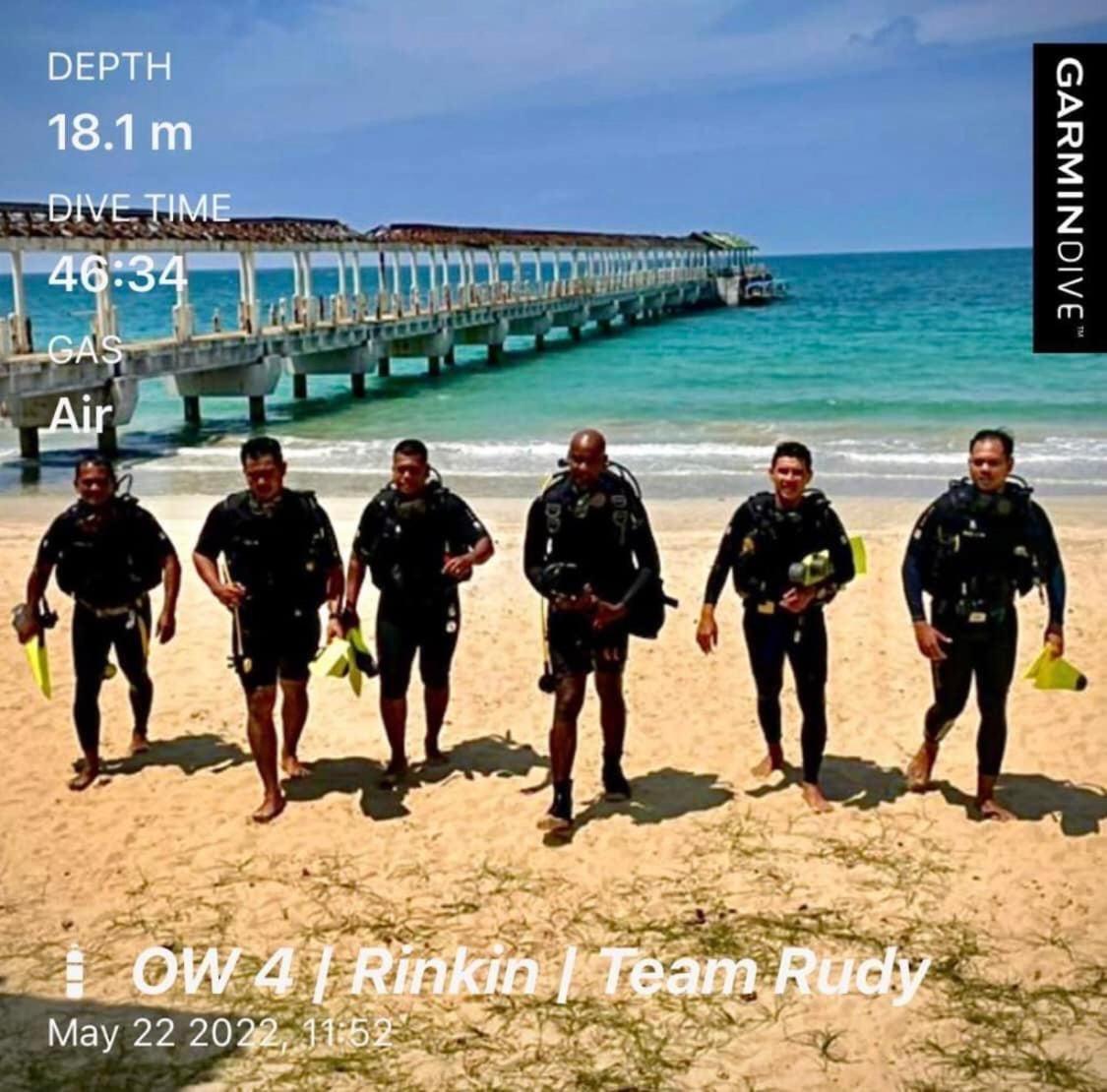 Tiongman Scubadive & Lodge Kampong Juara Экстерьер фото