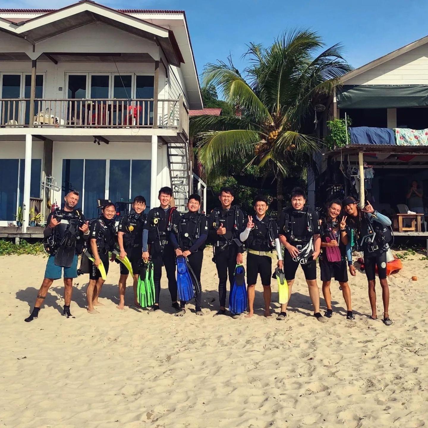 Tiongman Scubadive & Lodge Kampong Juara Экстерьер фото