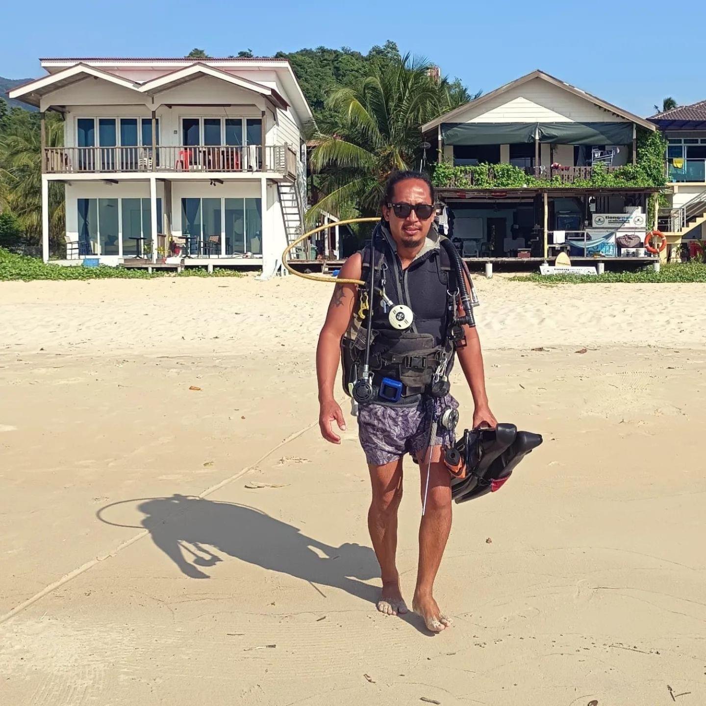 Tiongman Scubadive & Lodge Kampong Juara Экстерьер фото